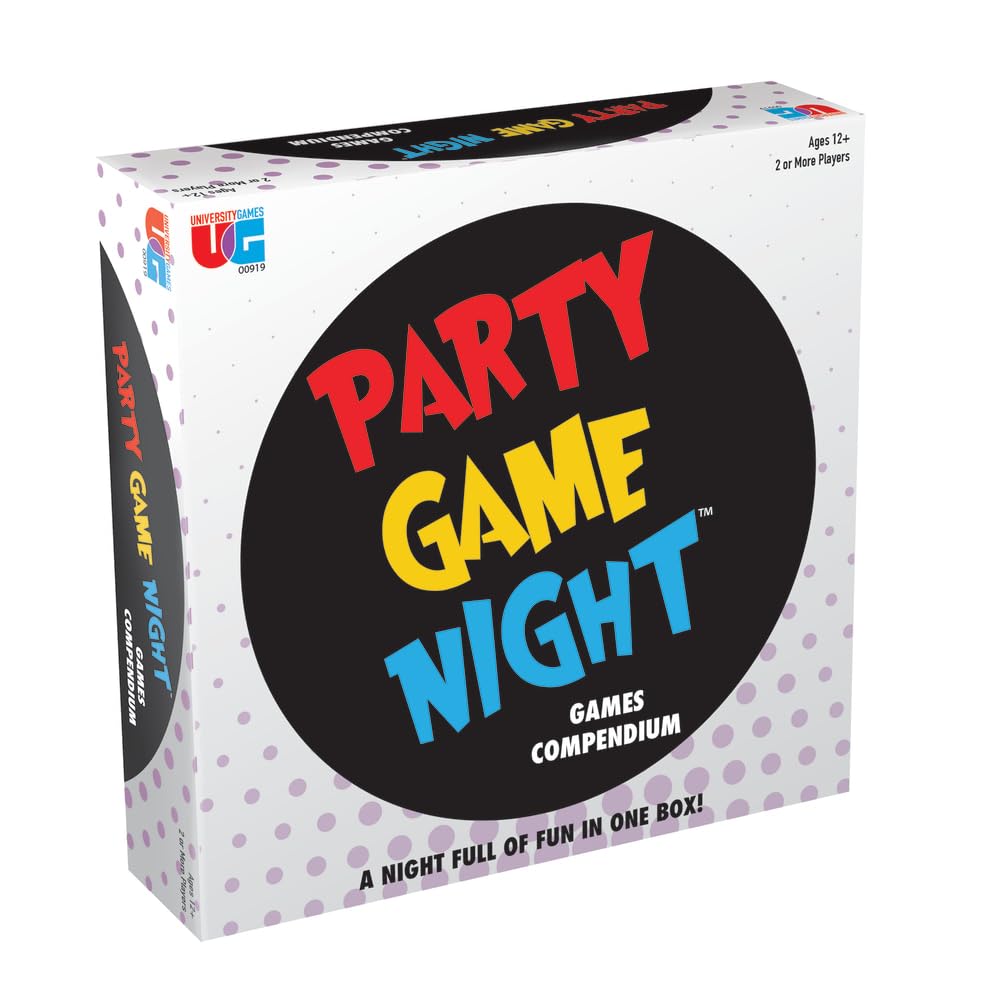 University Games Party Game Night Compendium Board Game