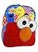 Sesame Street Elmo Toddler Boys 14 inch School Backpack (One Size, Blue/Red)