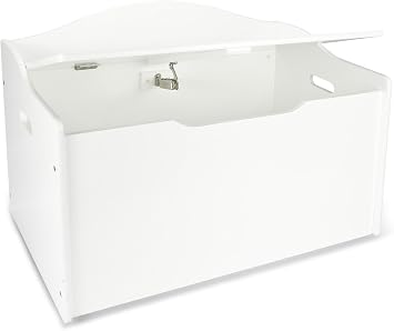 Coffre Xl A Jouets En Bois Couleur Blanche Recipient Pour Les Jouets Banc Reglable Excellent Qualite Le Coffre De Rangement Pour Enfant Organiseur Coffre De Rangement Amazon Fr Cuisine Maison
