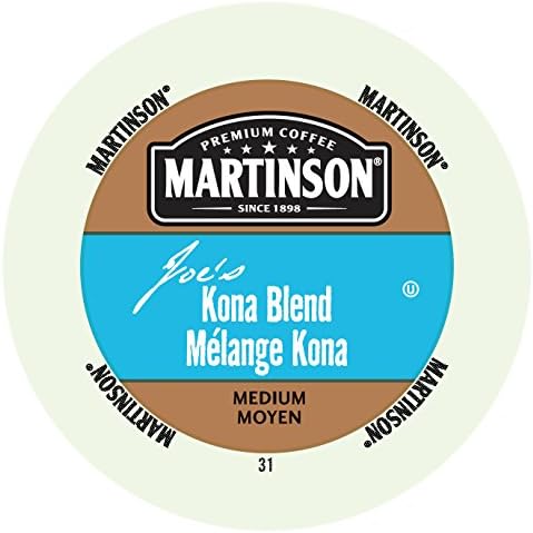 Martinson Single Serve Coffee Capsules, Kona Blend, 48 Count