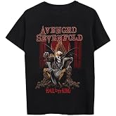 Avenged Sevenfold Unisex Adult Avenged Sevenfold Official Merch Hail to the King Tee