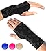 Sparthos Wrist Support Sleeves (Pair) - Medical Compression for Carpal Tunnel and Wrist Pain Relief - Wrist Brace for Men and Women (X-Large, Midnight Black)