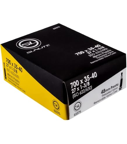 2x Presta Valve Bike Tubes – 28 X 1 1/2, 700x35c/38c/42c – Hybrid/Cruiser/Mountain