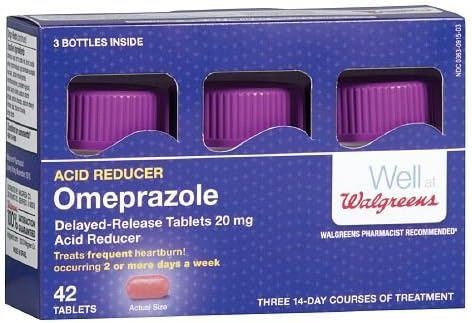 Walgreens Omeprazole Dr 20Mg Tablets 42 ea