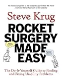 Rocket Surgery Made Easy: The Do-It-Yourself Guide to Finding and Fixing Usability Problems cover