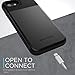 X-Doria iPhone 8, iPhone 7 Case, Stash Series - Hard Shell Hidden Wallet, Utility Case for Apple iPhone 8 & iPhone 7, [Space Gray]