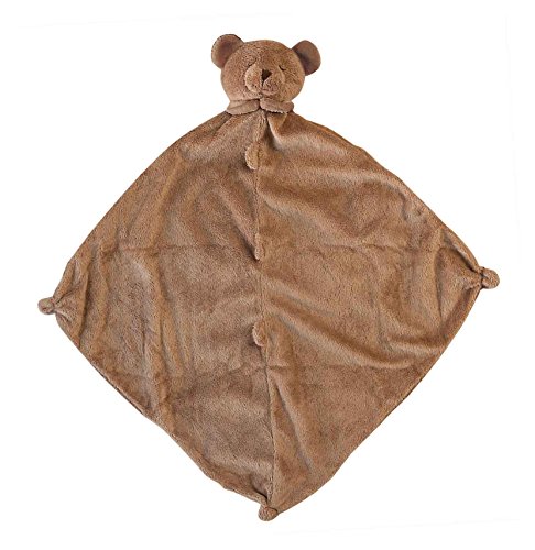 Angel Dear Cashmere soft Lovey Blankie Security Blanket - DARK BROWN BEAR