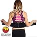 Tundras Back Support Heating Belt, Massage Back Brace - Lower Lumbar Pain Relieve Belt with Adjustable Straps and Breathable Mesh