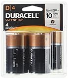 Duracell Coppertop D Batteries - 4 ct