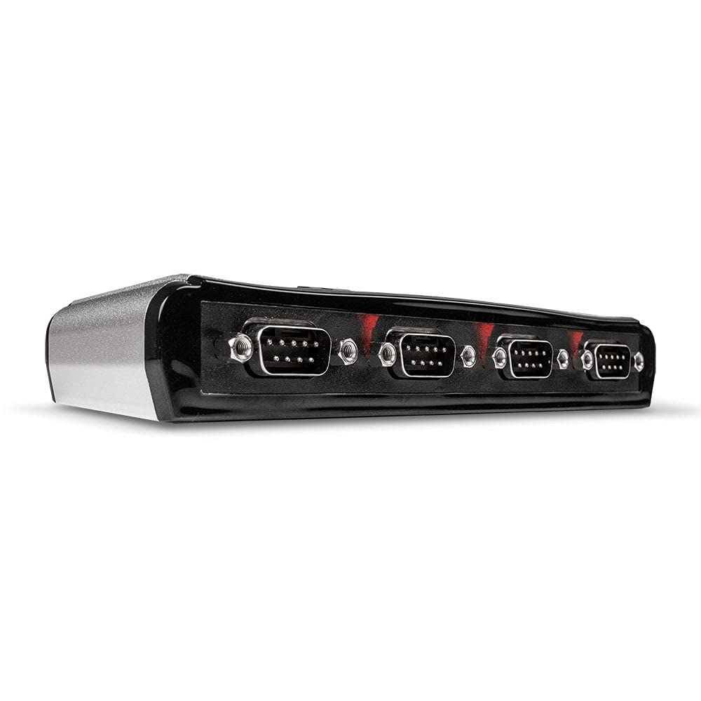 LINDY USB to Serial Adapter - 4 Port (9 Way, RS-232)