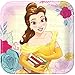 Lobyn Value Pack Beauty and The Beast Party Plates and Napkins Serves 16 with Birthday Candles