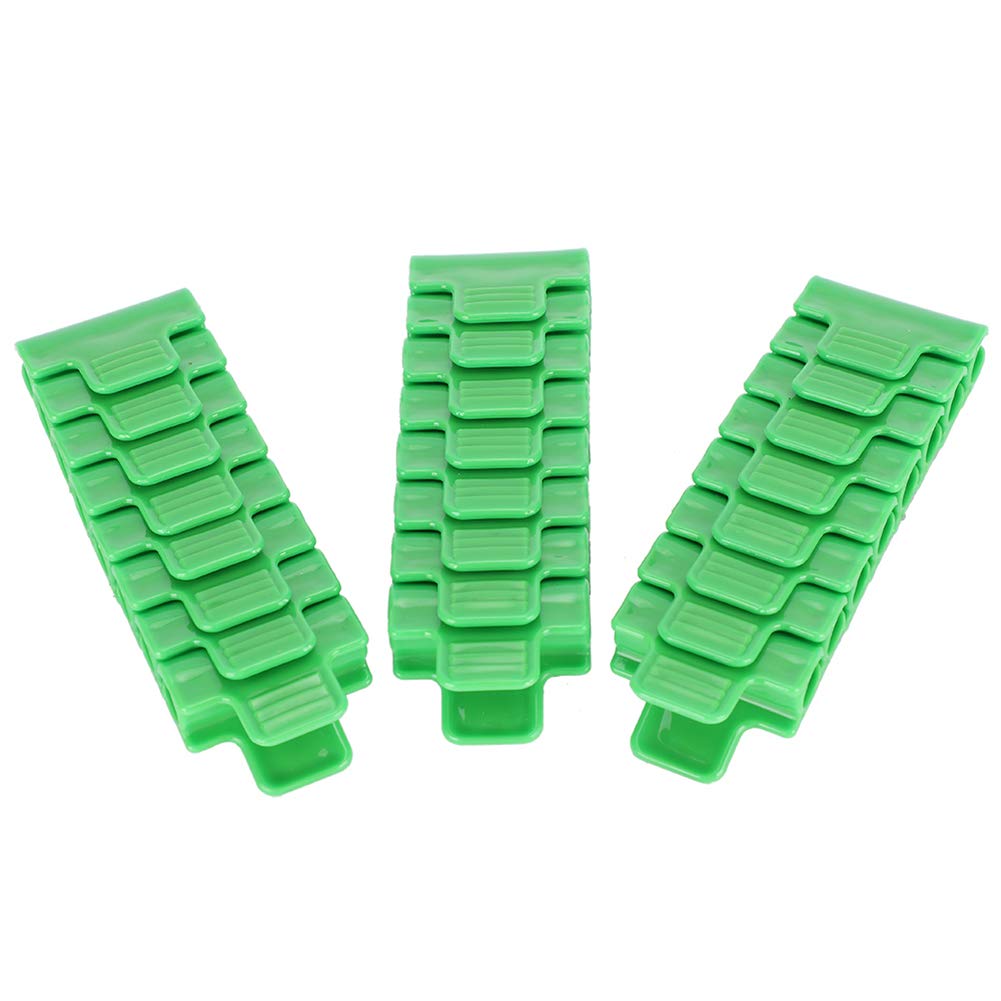 24Pcs Greenhouse Tube Clip, Garden Buildings Tube Clip Row Cover Netting Tunnel Hoop Clips Greenhouse Clamp Garden Hoops Clips, 11mm