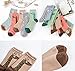 Chalier 5 Pairs Women's Cotton Socks Crew Socks for Women Girls Ladies Socks FS Giraffe, Free size
