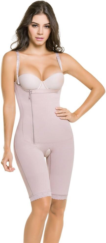 437: CYSM Women's Compression Shapewear – Mid-Thigh Firm Control Shaping Underwear