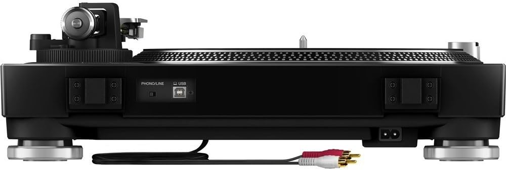Pioneer DJ PLX-500-K Direct Drive DJ Turntable, Black, black / black - Image 4