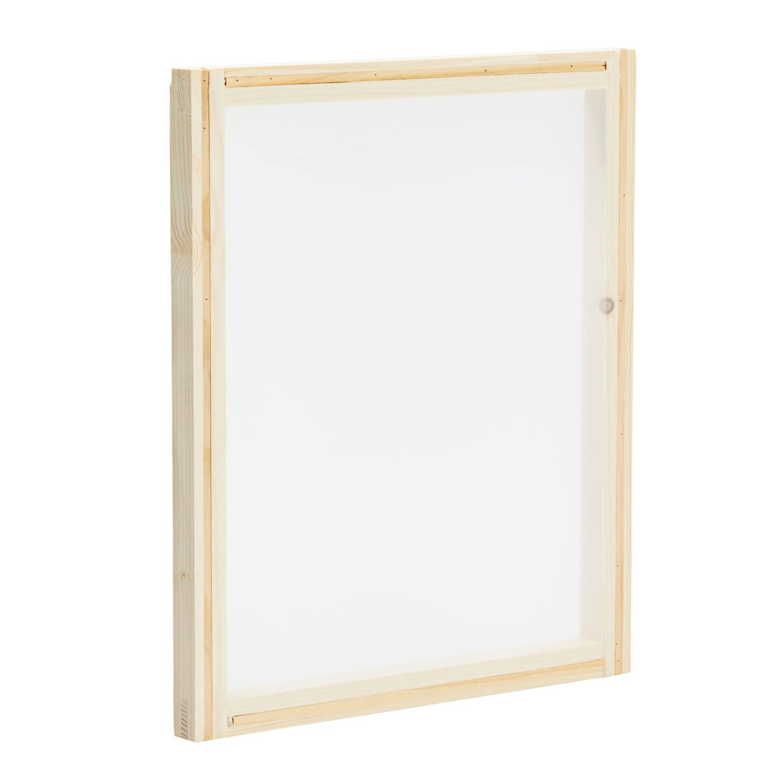 Bright Creations 6 Pack Wood Silk Screen Printing Frame Kit for Beginners and Kids, 10x12 Wood Frame, 110 White Mesh