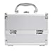Amdirect Fashion Makeup Travel Case Jewelry Box Lockable Cosmetic Organizer