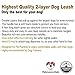 Dog Leash for Medium, Large and Small Dogs - 6 Foot Dog Leashes for Training and Daily Walks - Durable Sizes in Lightweight and Heavy Duty for Small and Large Breeds (2-Layer Reflective, Red)