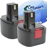 2X 12V Battery for Grease Guns 1201, 1240, 1242, 1244, LNI-1201, LNI-1242 | Compatible with Grease Guns LNI-1244 - (1300mAh, NICD)