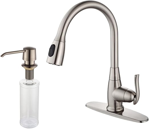 Kraus Kpf 2230 Ksd 30sn Single Lever Pull Out Kitchen Faucet And