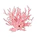 Danmu 1pc Plastic Vivid Artificial Coral Plant Ornaments, Aquarium Coral Decor for Fish Tank Aquarium Decoration (Pink)thumb 4
