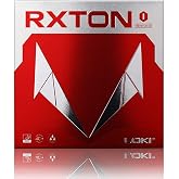 Loki RXTON 1 Table Tennis Rubber Sheet, ITTF Approved Ping Pong Rubber | 2.1mm, Professional Ping Pong Racket Replacement Rubber, Cake Sponge for Quick Attack