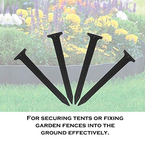 Abba Patio 10 Count 9 inch WoodPlastic Composite Landscape Anchors Stakes Plastic Edging Nails