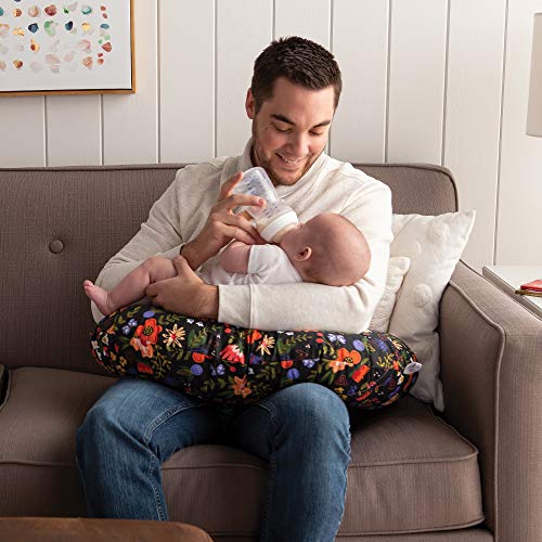 Boppy Original Nursing Pillow & Positioner, Black Floral Pricepulse