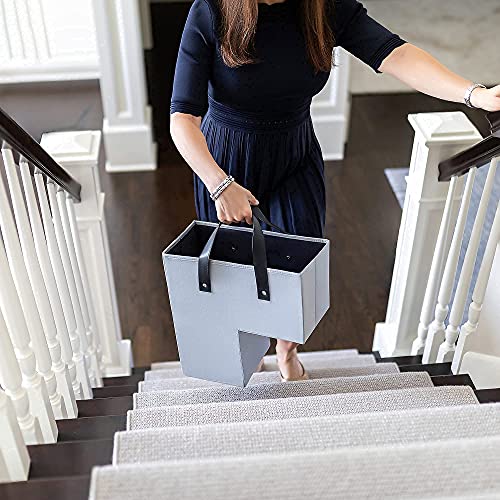 Stair Basket, Staircase Basket Stair Bin Stair Step Basket, Basket for