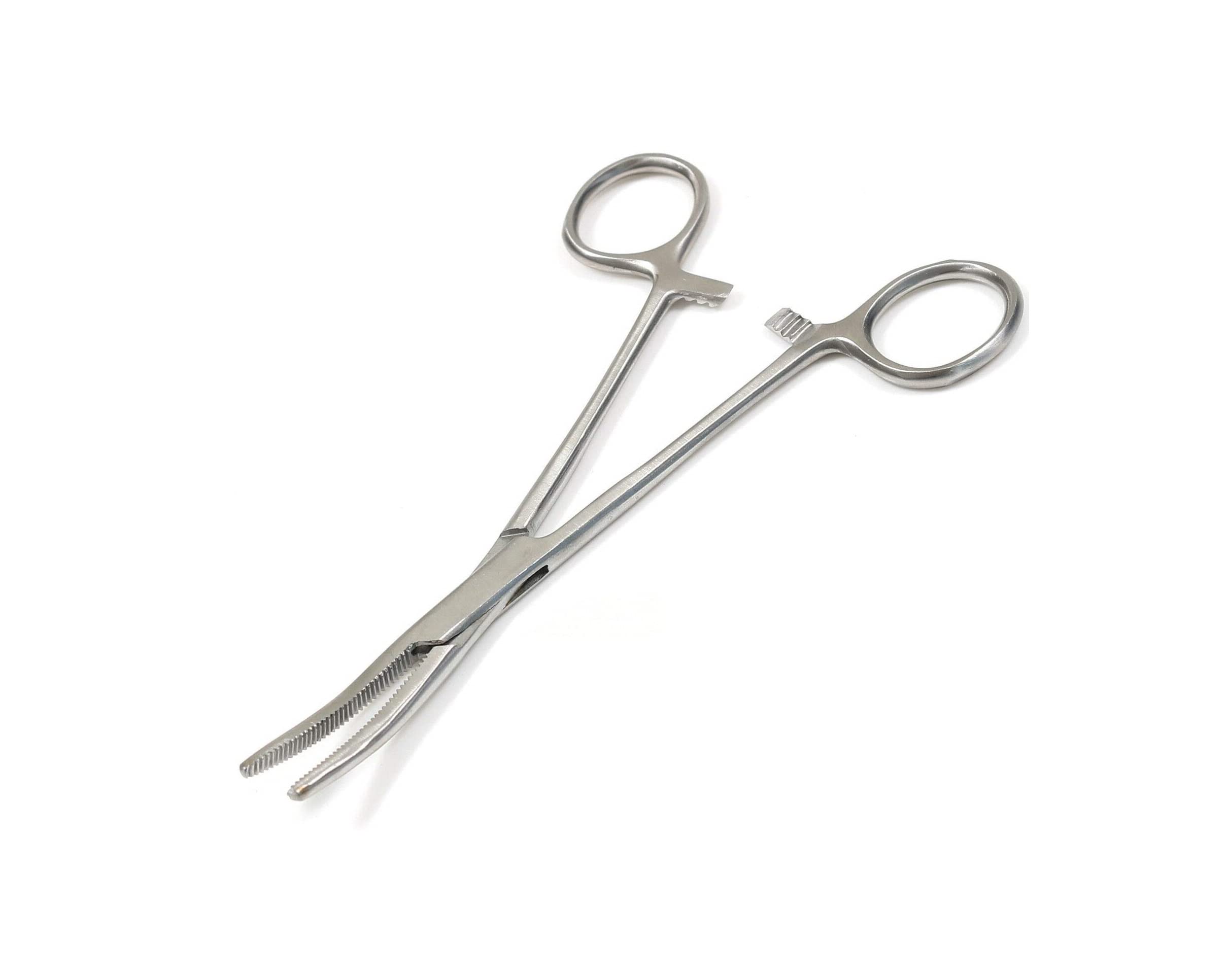 Stainless Steel 6'' 8'' 10''12'' Unhooking Hook Remover Pike Sea Carp Fly Tools Fishing Forceps (6'' Curved)