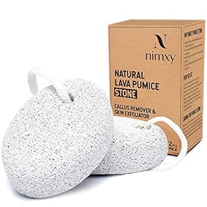 NIMXY-Pumice-Stone-for-Feet-and-Hands-2-Pcs--Feet-Hard-Skin-Remover--Foot-Scrubber-for-Dead-Skin-Removal--Natural-Foot-File-and-Callus-Remover-for-Skin-Exfoliation NIMXY Pumice Stone for Feet and Hands 2 Pcs – Feet Hard Skin Remover – Foot Scrubber for Dead Skin Removal – Natural…