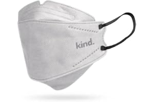 Kind 3D Willow Face Mask – 4-Layer Disposable, Lightweight & Comfortable, Adult Small Size, Individually Wrapped, Resealable 