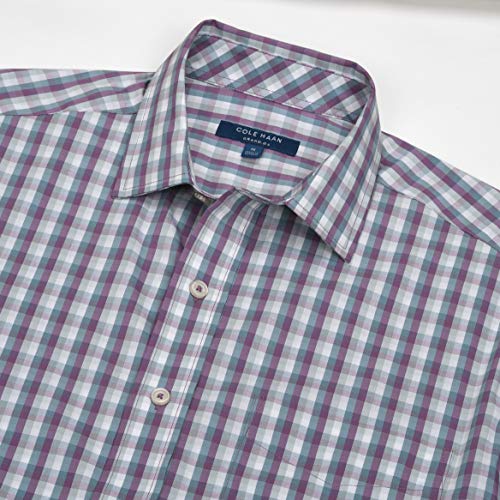 Cole-Haan-Mens-Buttondown-Long-Sleeve-Performance-Stretch-Plaid-Shirt