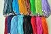 Organza Cord Necklaces Pack of 100 Neck Cords + 10 FREE! with Clasps Rainbow ...