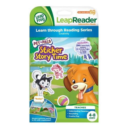 LeapFrog LeapReader Book: Pet Pals Sticker Story Time (works with Tag) - Image 4