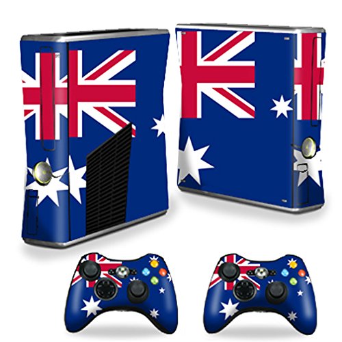 MightySkins Skin Compatible with Microsoft Xbox 360 S Slim + 2 Controller Skins…
