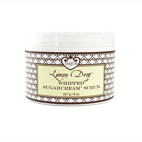 JAQUA Beauty Lemon Drop Handmade Whipped Organic Sugarcream Scrub