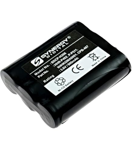 Amazon.com: Panasonic KX-TG2740S Cordless Phone Battery 3.6