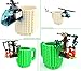 OSOPOLA Build-On Brick Mug Coffee Cup DIY Type Plastic Creative Building Blocks Coffee Tea Beverage Drinking Funny Gift(12oz Green Mug)
