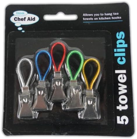 Chef AidTea Towel Clips, Set of 5