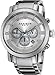 Akribos XXIV Men's AK622 'Grandiose' Chronograph Quartz Stainless Steel Bracelet Watch (Silver)