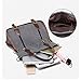 Women's Canvas Tote Bag Top Handle Bags Crossbody Messenger Bag Shoulder Handbag (Gray)