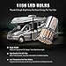 KAFEEK 20× Super Bright 1156 1141 1003 7506 BA15S 50-3014SMD LED Bulbs 12 Volt RV Camper Interior Lights, Warm White
