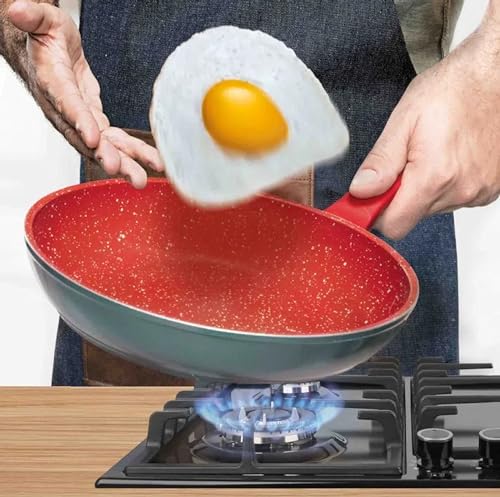 POLISHOP Panela Sauté Grand Vermelha de 24cm