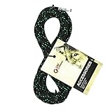 GM CLIMBING 6mm Accessory Cord 12kN / 2697lb Double Braid Rope Black Pre Cut CE