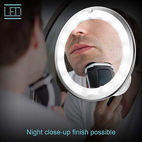 Uarzt Magnifying Lighted Makeup Mirror Chrome (10x)
