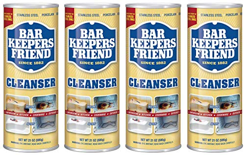 Bar Keepers Friend Powdered Cleanser 21-Ounces (4-Pack)