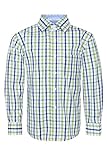 Berlioni Boys Checkered Plaid Dress Shirt – Many Colors Available