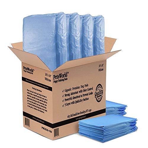 100 Count 30x30 Strong Ultra Absorbent Puppy Training Pads, WON`T LEAK OR SPREAD, Fast Shipping