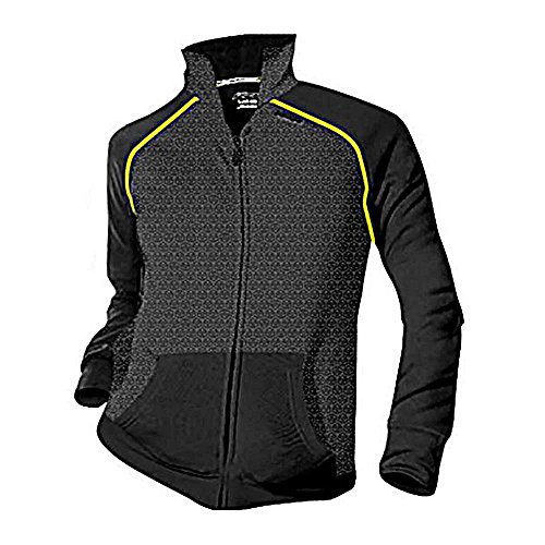 Polaris RZR Womens Black w/Green Alpine Loop Zip-Up Sweatshirt